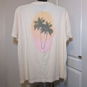 VS Pink Split Neck Tee